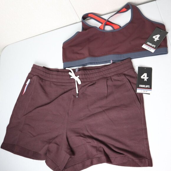NEW FourLaps Bundle Shorts and Sport Bra XXL - Picture 2 of 16